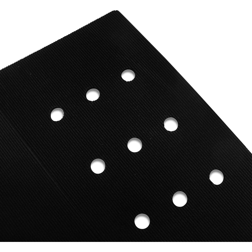 Front Deck 3 Deck Pad for Surfboard Front Feet FRONT DECK 3 DECKPAD BLACK FOR SURBOARD