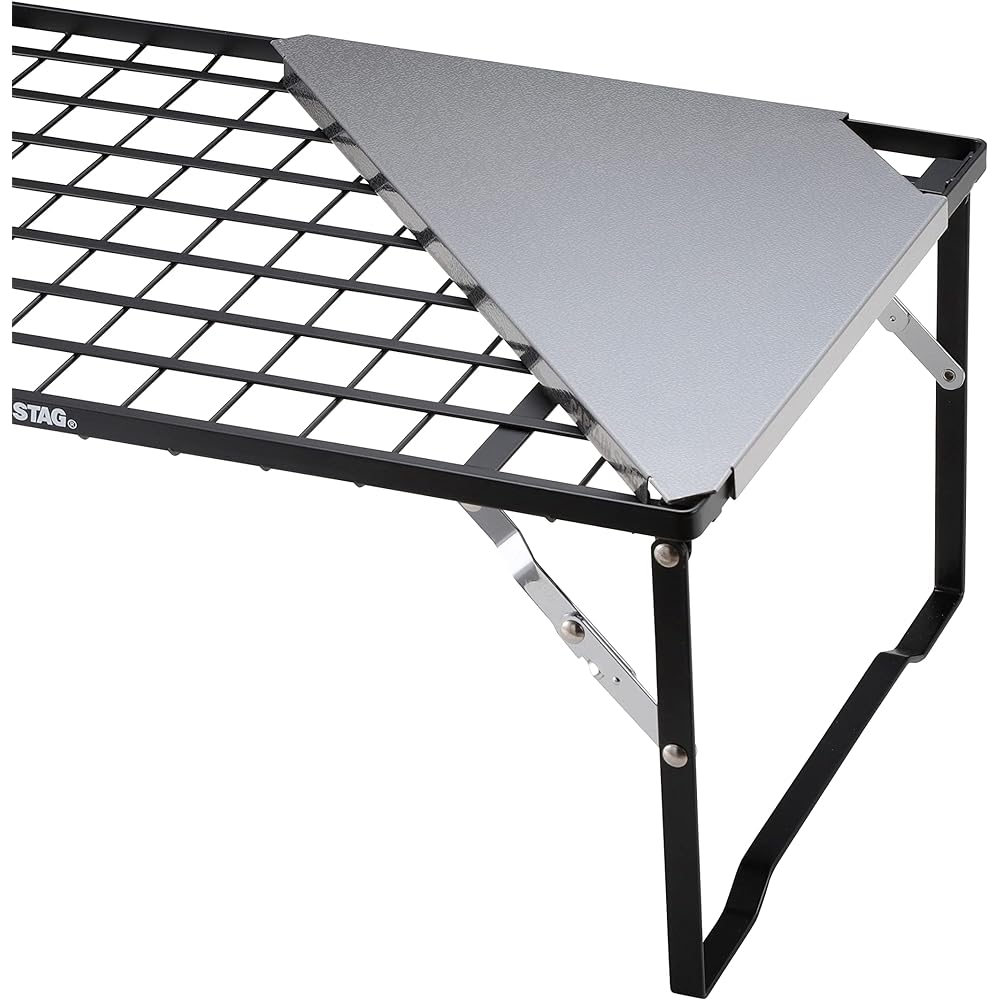CAPTAIN STAG Stacking Rack Field Rack Folding Rack/Corner Board/Top Board