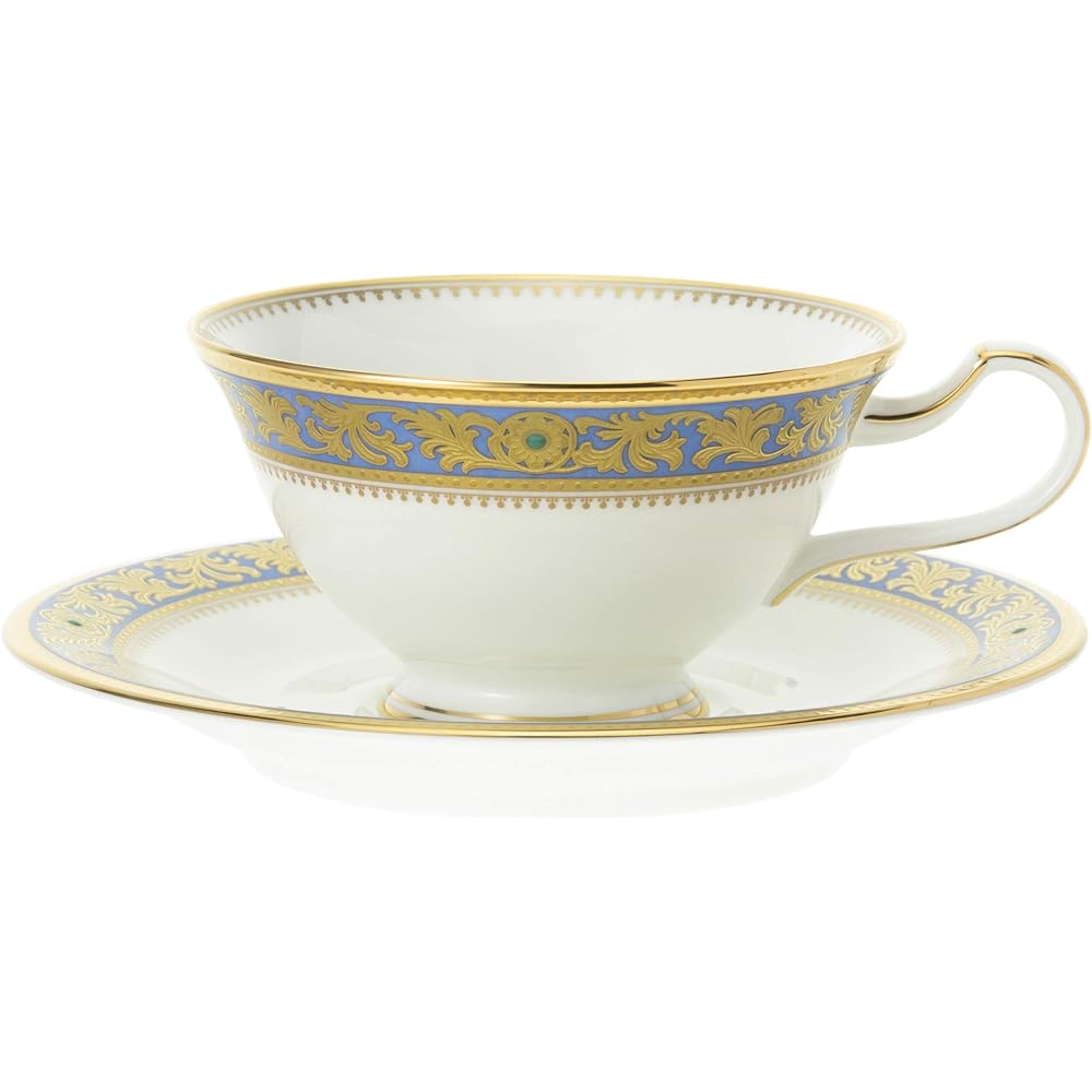 Noritake Cup & Saucer (Coffee Tea) 220cc Grand Brochet Bone China Y59587/4465-2