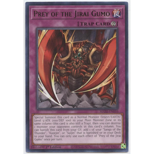 Prey of the Gray Spider - MAZE-EN010 - Rare - First Edition