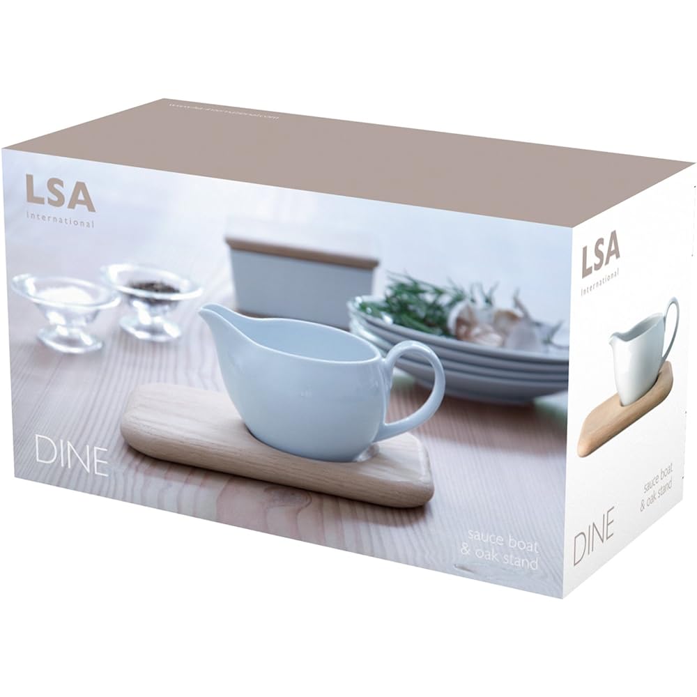 LSA Sauce Boat White Height 10cm DINE P212-00-997