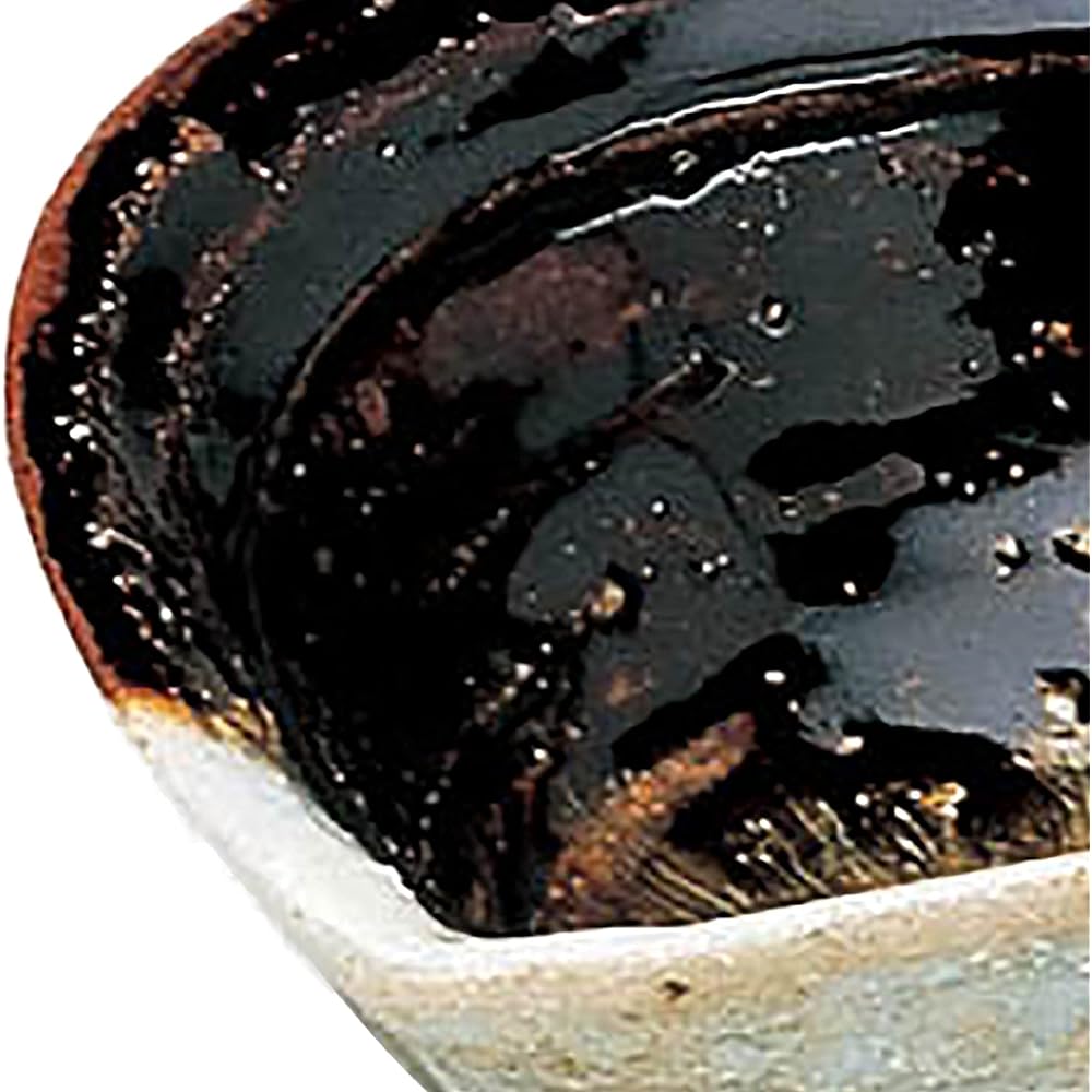 Tsutsuegama Korean Karatsu abalone shaped bowl