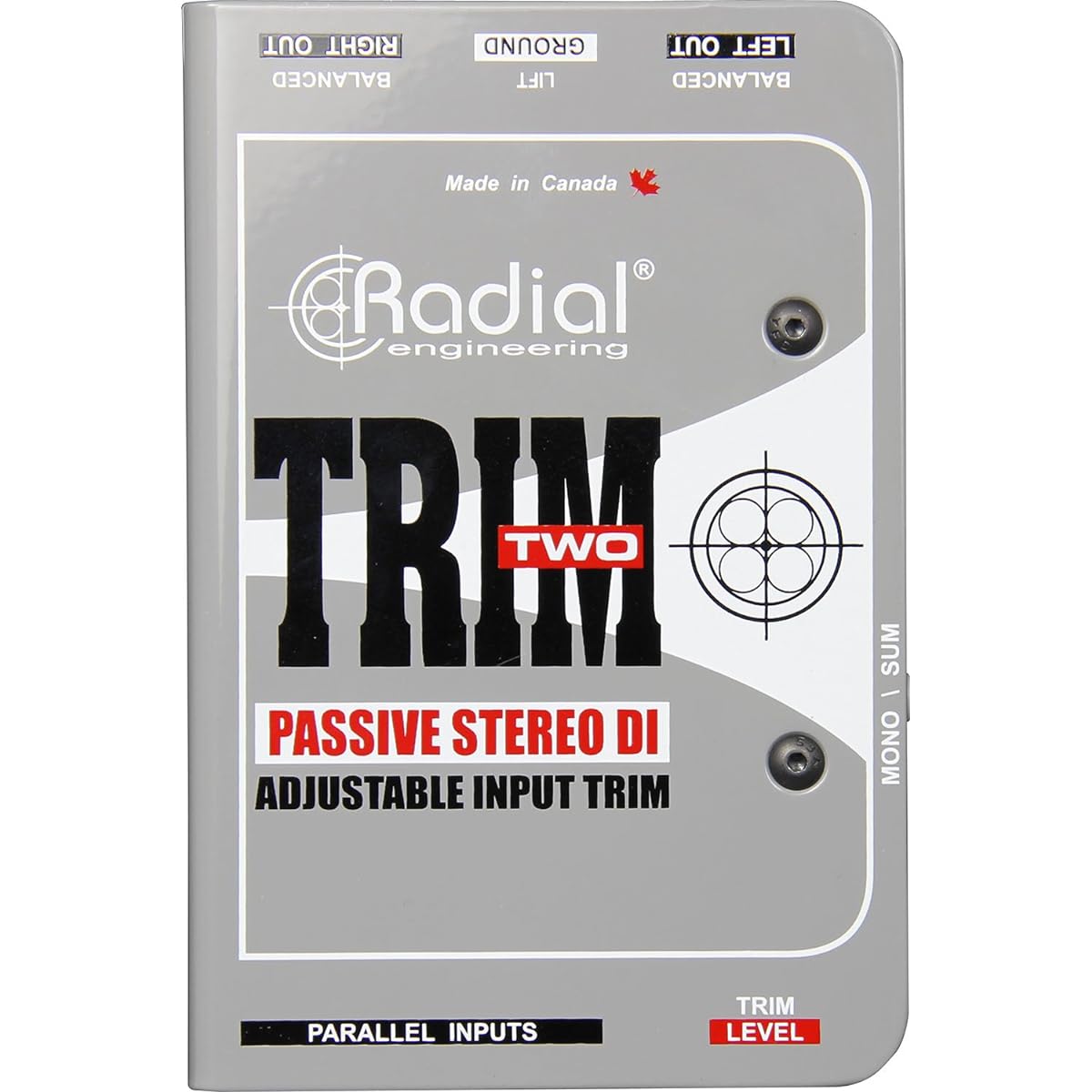 Radial Trim Two Stereo DI Box [Official Japanese Import]