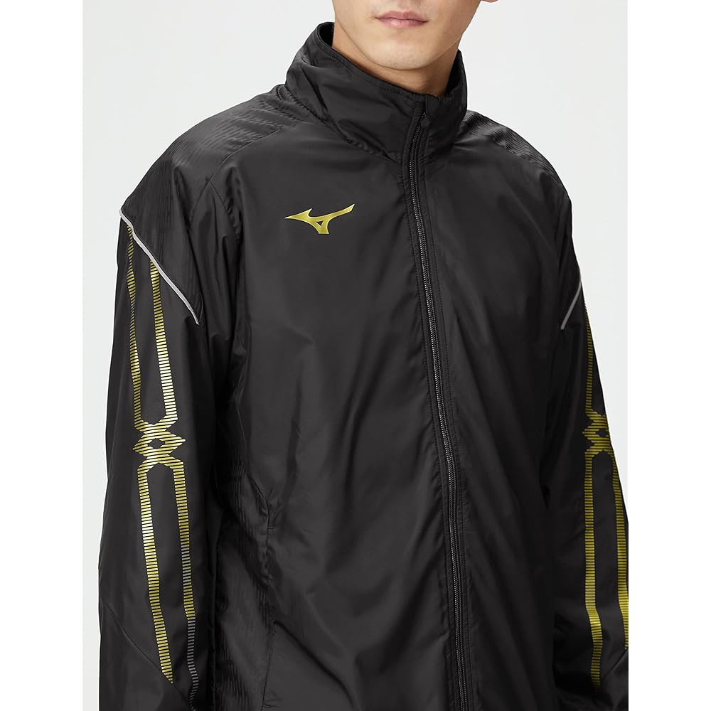 [Mizuno] Training Wear MC Line Breath Thermo Lining Warmer Jacket Moisture Absorbing Heat Generating Windproof Water Repellent 32ME2631