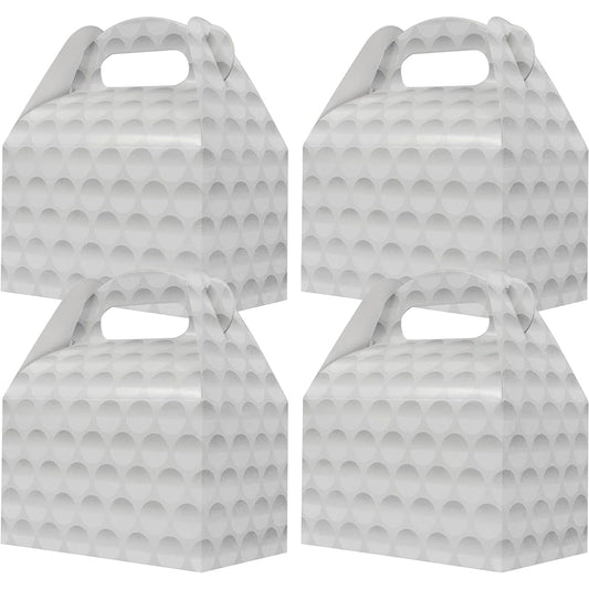 18pcs Golf Birthday Treat Boxes Party Bags Birthday Party Supplies Gift Bags for Kids Golf Theme Design Birthday Party Decorations