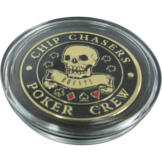 MRC Poker Hand Painted Poker Card Guard Cover Protector - Poker Crew