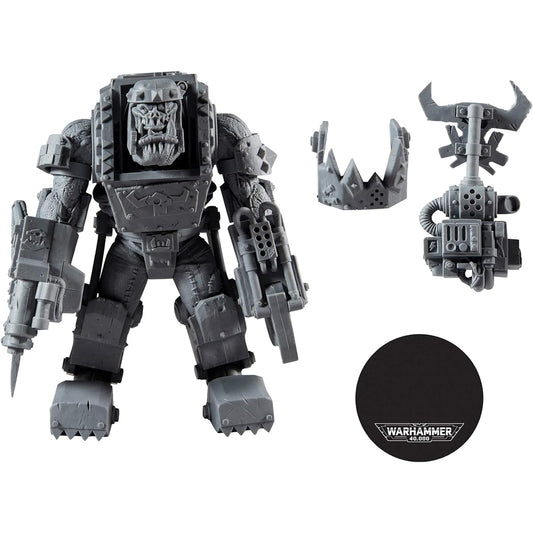 McFarlane Warhammer 40000 Megafig - Orc Meganob and Shoota (Ap Variant) - Collector Figure Gray TM1195