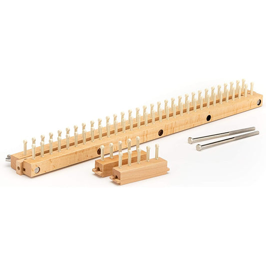 Authentic Knitting Board KB6492 5/8 inch gauge knitting loom, solid wood