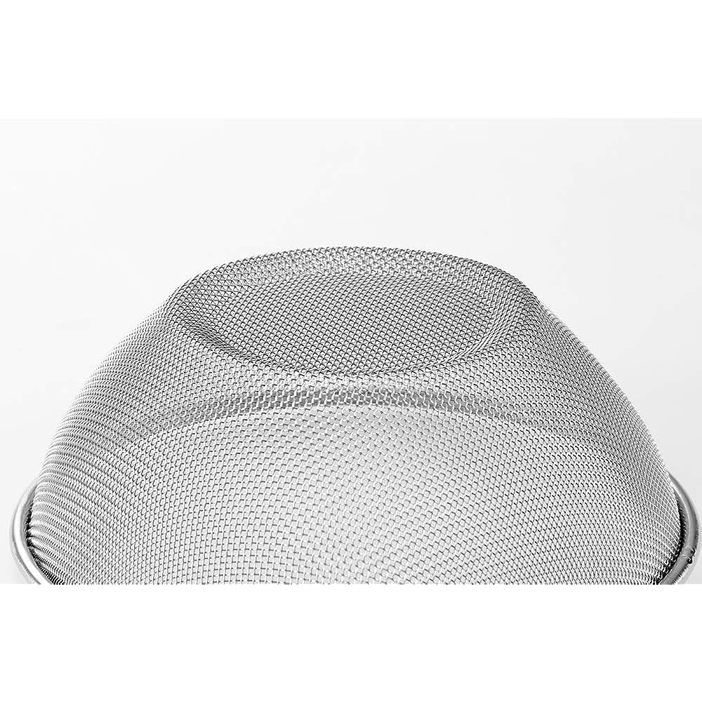 Yokoyama Colander SUS・ga (Sasu・ga) Strong Mesh Colander 3 Piece Set (Colander 16cm/19cm/22cm) SUS-Z601