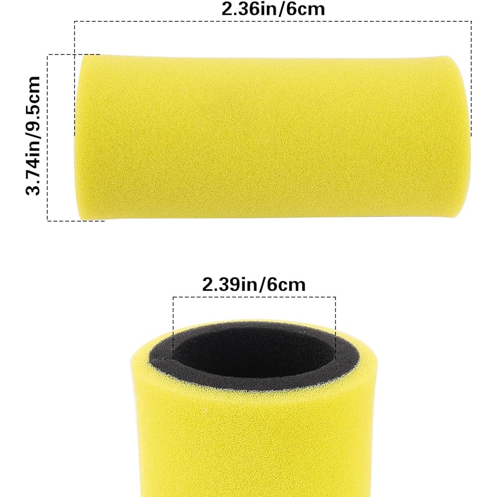 Air Filter Cleaner 5UG-E4451-00 FS-923 for Yamaha Rhino 660 (YXR660) 2004-2007 / Rhino 450 (YXR450) 2006-2009
