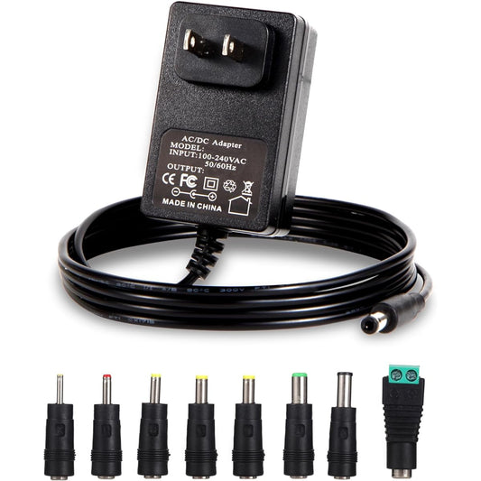 5V 3A AC Adapter Switching Power Supply 5 Volt 1A 1.2A 1.5A 1.8A 2A 2.1A 2.2A 2.5A 2.6A 2.8A 2.9A 3A Equipment Wall Charger Cord with 8 Chips 5 Volt 500ma~3000ma for Electronic Devices