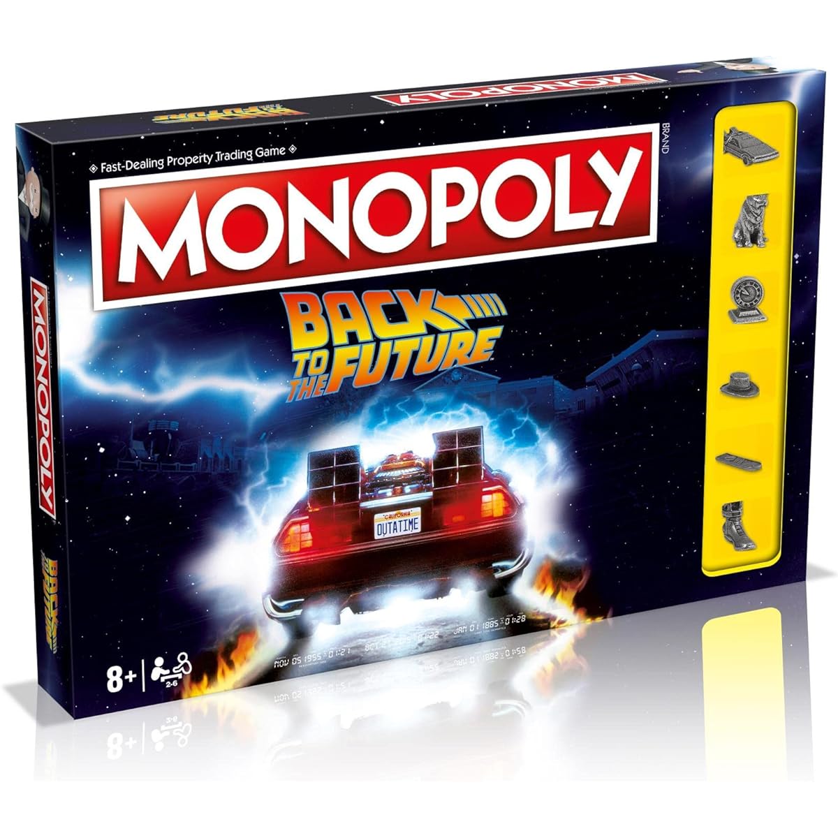 Back to the Future Monopoly Board Game English Edition