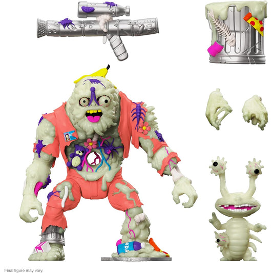 Teenage Mutant Ninja Turtles Ultimate Glow in the Dark Muckman and Joe Eyeball 7" Action Figure - NYCC Exclusive