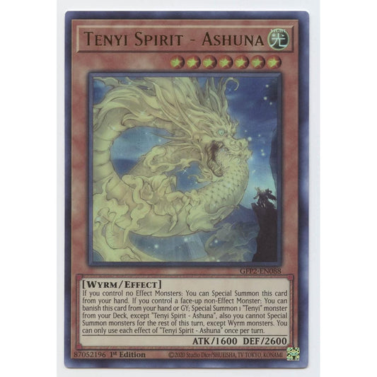 Tenispirit - Ashna - GFP2-EN088 - Ultra Rare - 1st Edition.