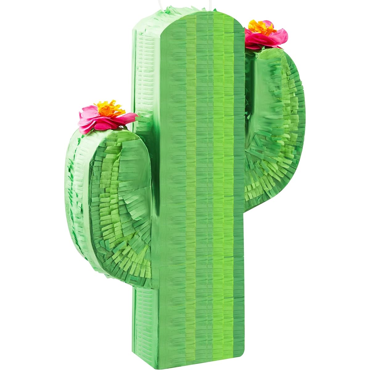 Cinco De Mayo Cactus Pinata for Kids Birthday Party (16.75 x 11.25 x 3 Inches), Fun Fiesta Taco Party Supplies, Luau Event Photo Props, Mexican Theme Decorations for Carnival Festival Taco Tuesday Events