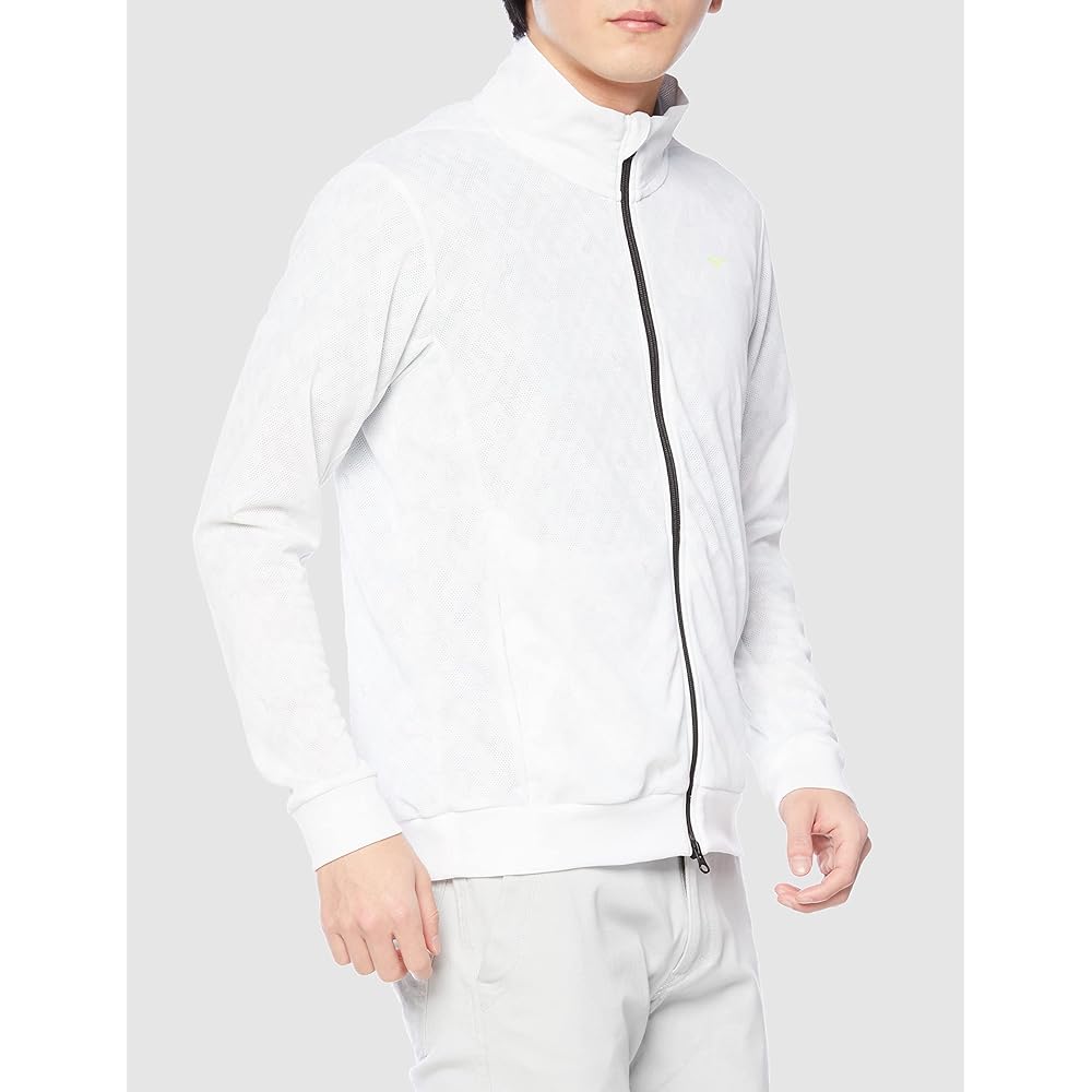 [Mizuno] Golf Wear Mesh Jacquard Move Blouson Sweat Absorbent Quick Drying Stretch E2MC2002 Men's