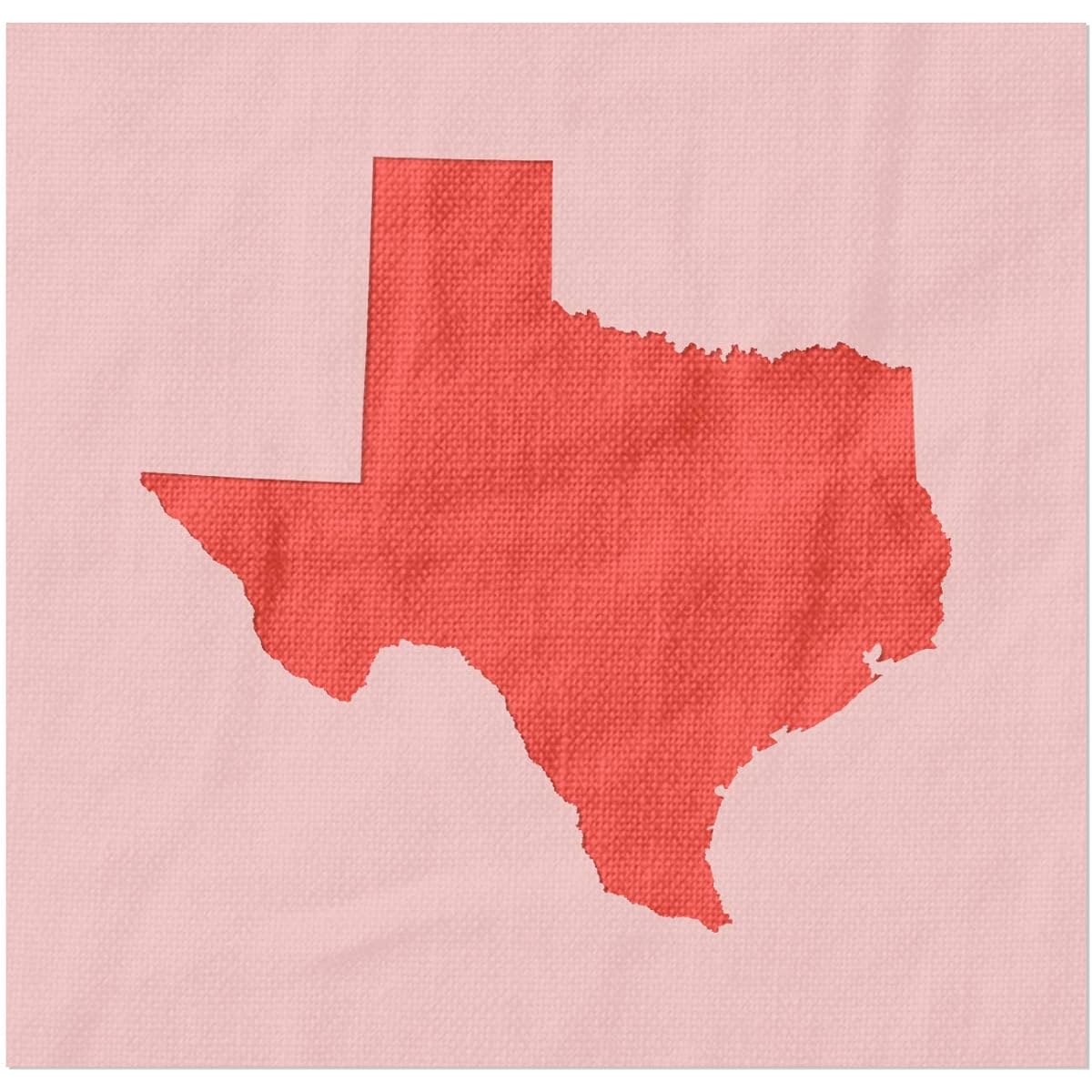 Stencil Stop Texas Shape Stencil - Reusable for DIY Projects, Painting, Drawing, and Crafts - 14 Mil Mylar Plastic (12 x 11.5 inches)