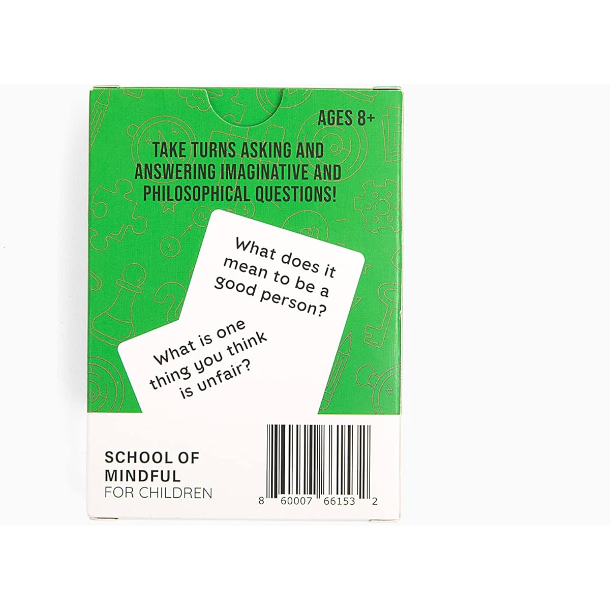 The School of Mindfulness - Mighty Philosophers Question Deck for Kids - Ask and answer alternating imaginative and philosophical questions