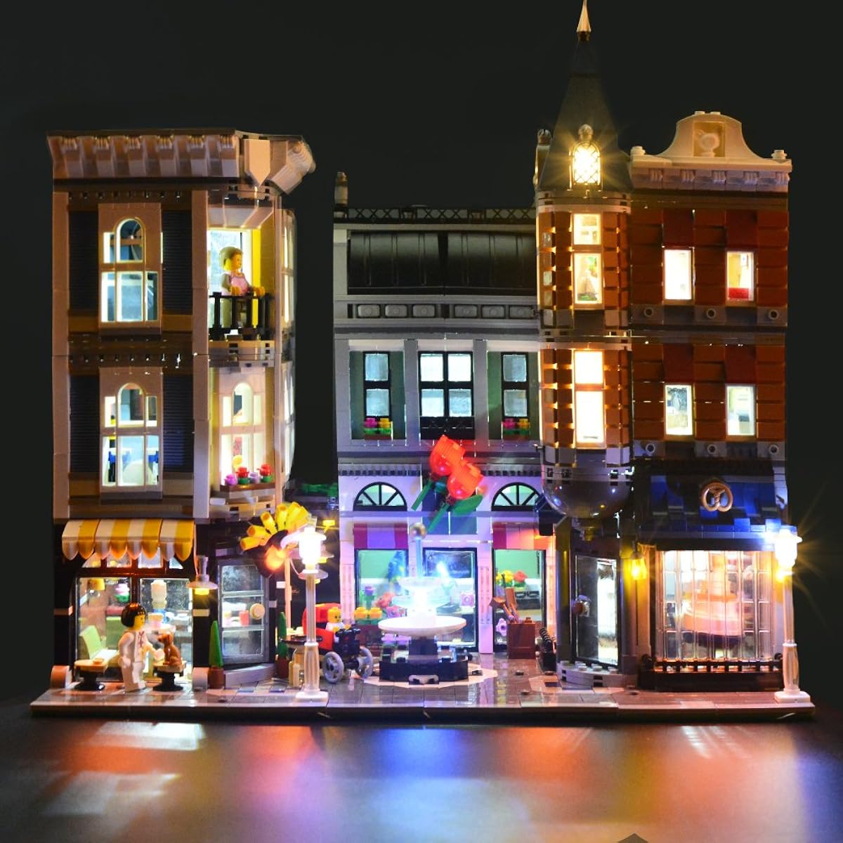 LIGHTAILING Light Set (Creator Expert The Assembly Square) Building Blocks Model - LED Light Kit Compatible with Lego 10255 (Model Not Included)