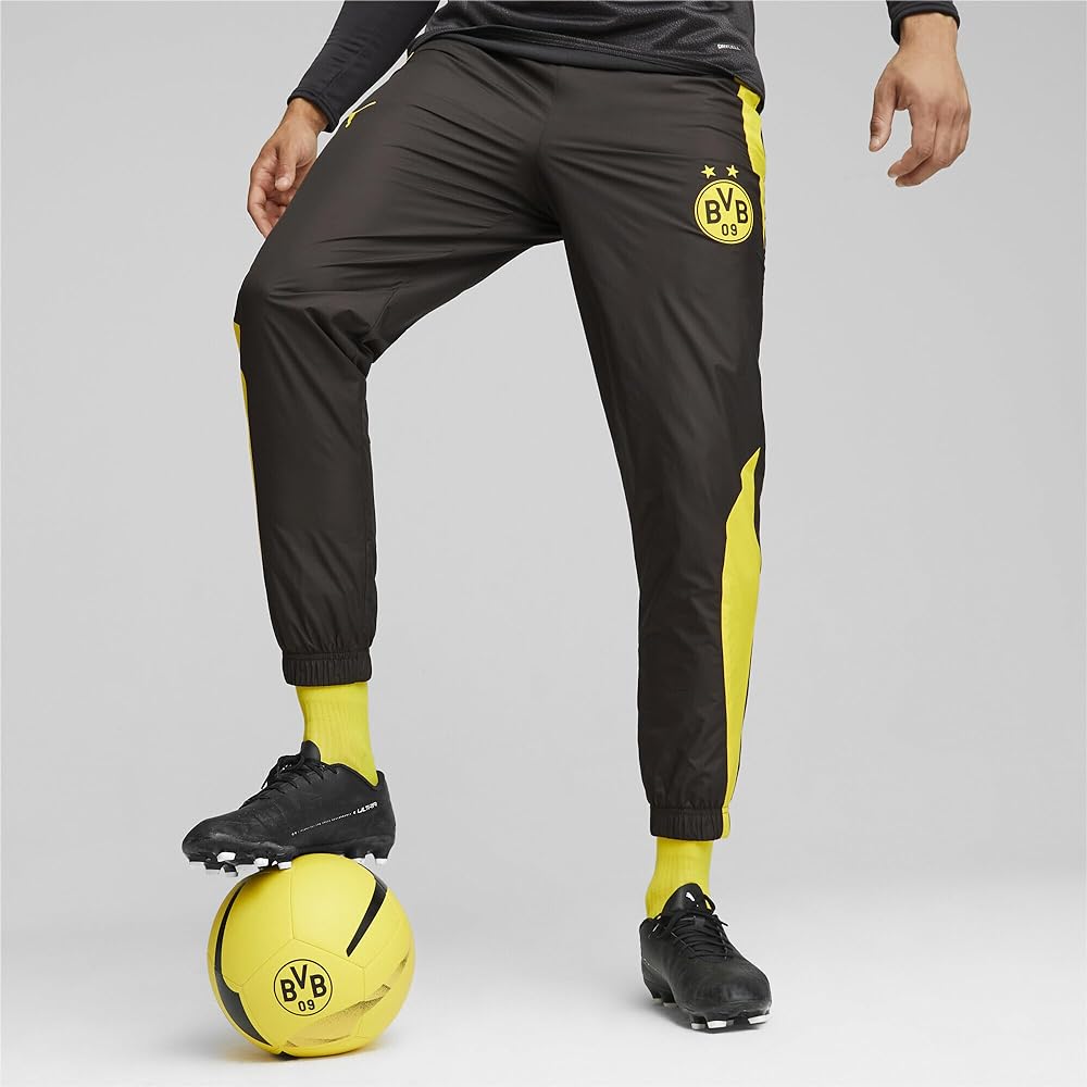 PUMA 771800 Men's Soccer Jersey Pants BVB PM Woven Pants