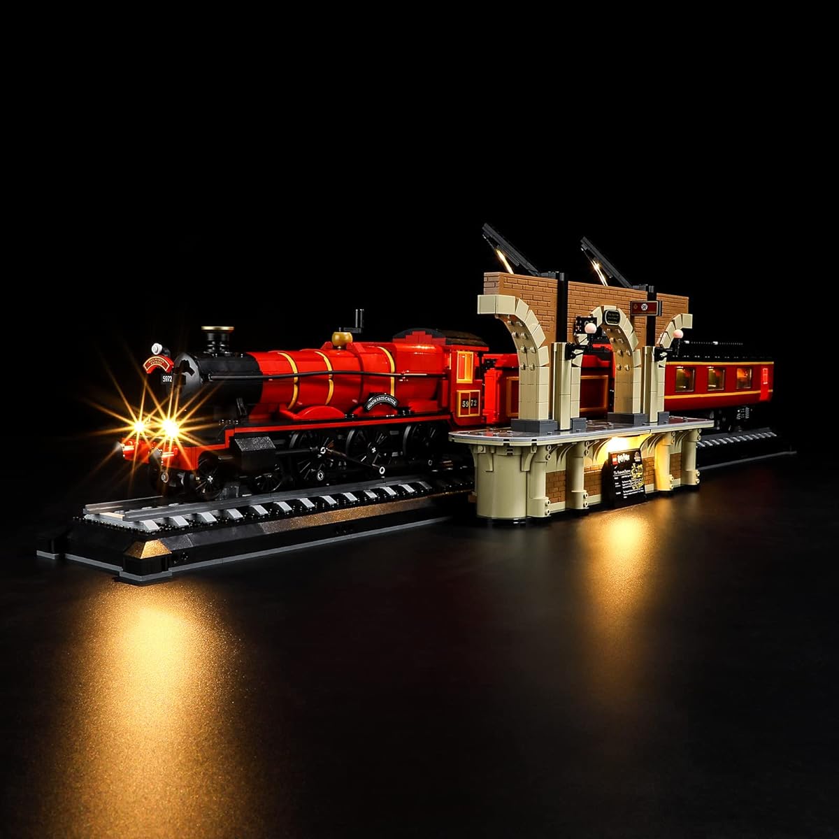 Lego-76405 Hogwarts Express Collector's Edition LED Lighting Kit Compatible with Lego Building Block Models Model Set Not Included