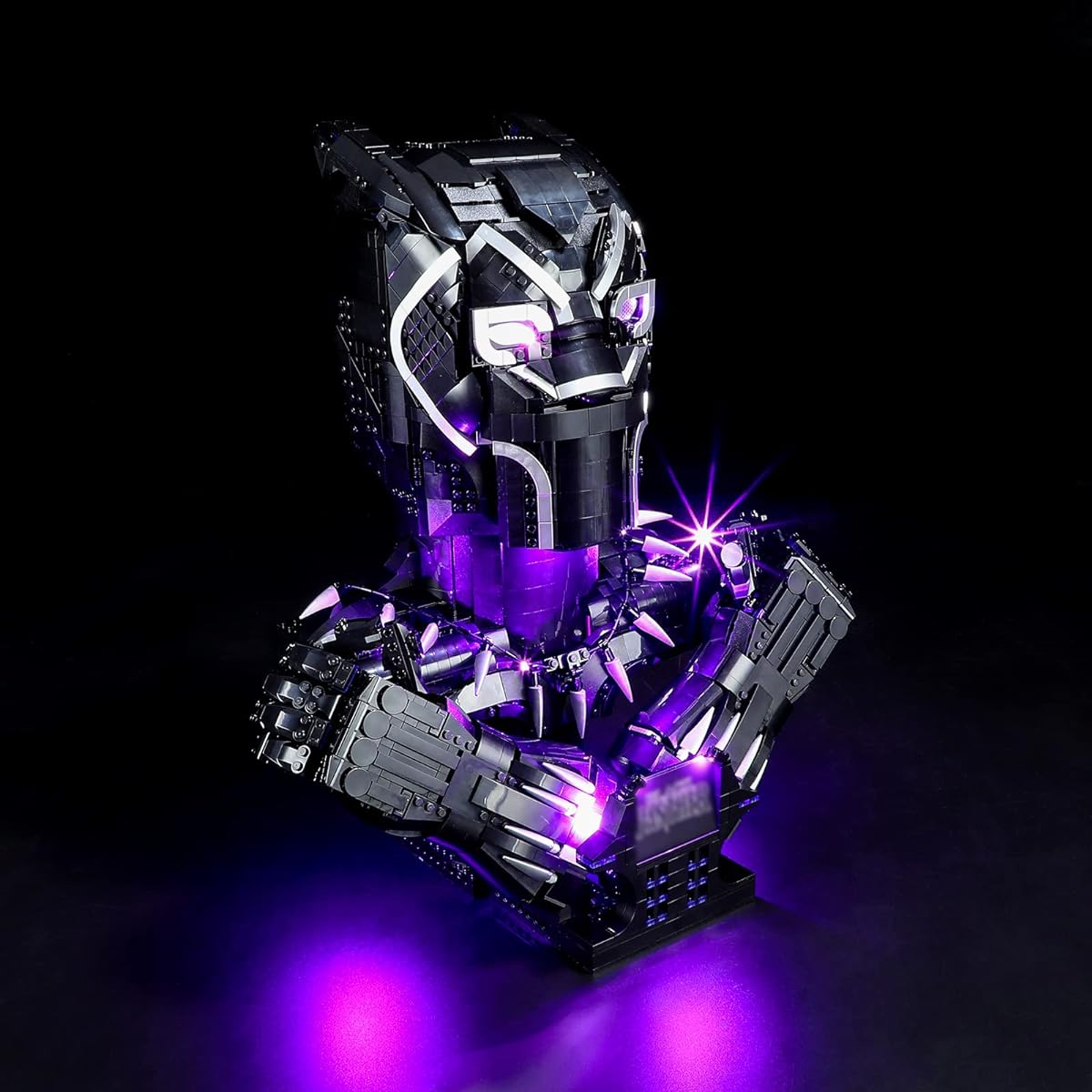 BRIKSMAX LED Lighting Kit LEGO-76215 for Black Panther - Compatible with LEGO Marvel Building Models - LEGO Set Not Included