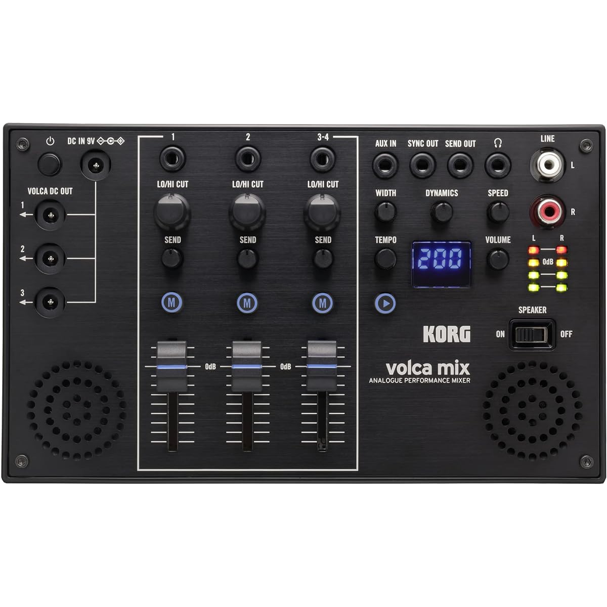 KORG 4-channel analog mixer volca mix