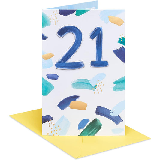 American Greetings 21st Birthday Card (The Amazing Person You Are)