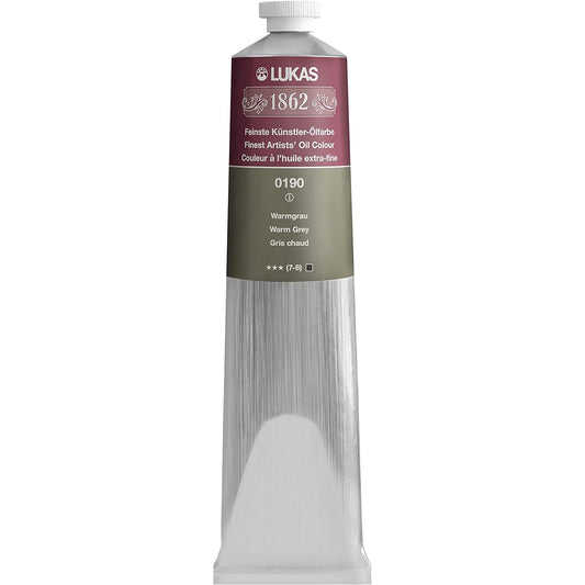 Lukas 1862 Oil Color 200ml Tube - Warm Grey