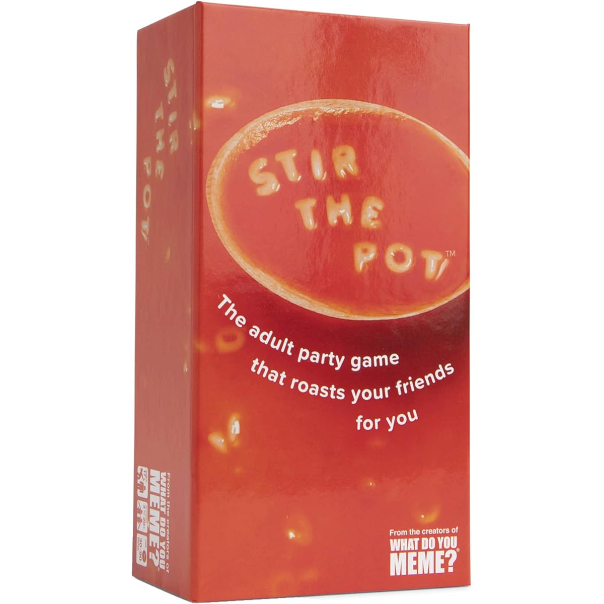 WHAT DO YOU MEME? Stir The Pot - Party Game to Roast Your Friends - Adult Card Game for Game Night