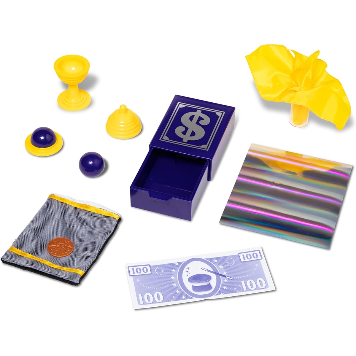 Melissa & Doug Magic in a Snap! Hocus Pocus Collection Magic Tricks Set (12 Pieces)