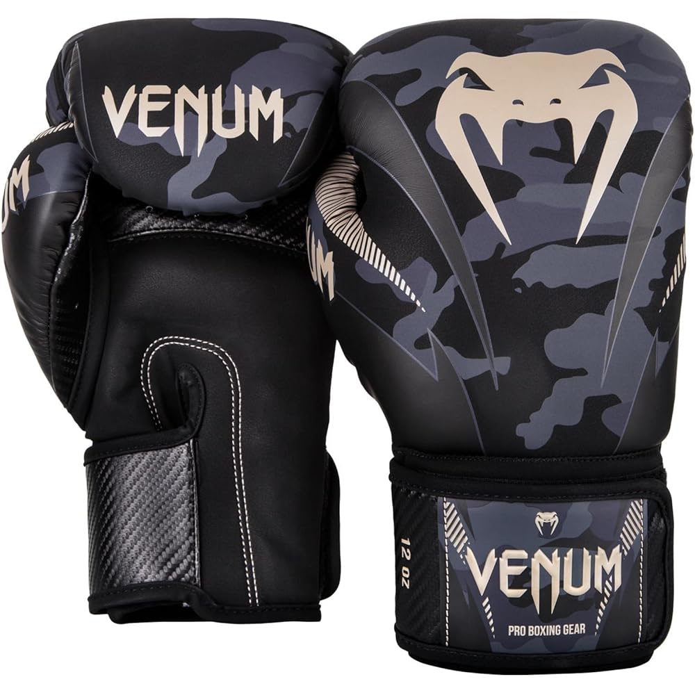 VENUM Boxing Gloves Impact - Impact (Dark Camo/Sand) / Boxing Gloves (8oz)