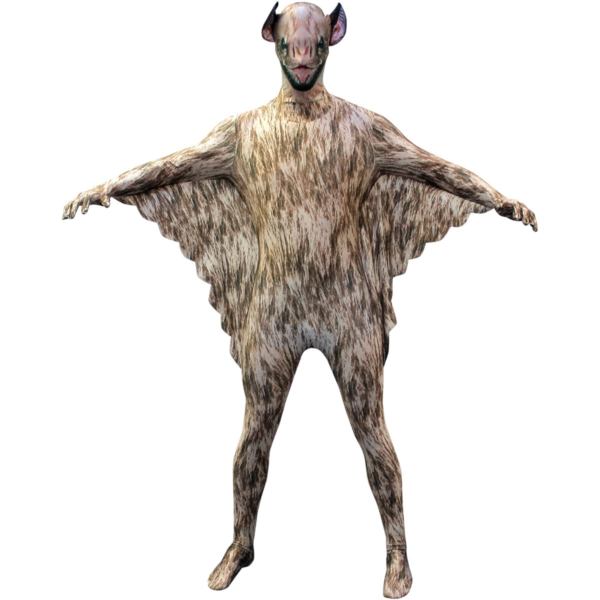 Morphsuit Vampire Bat Kids Animal Planet Fancy Dress Costume - Size Medium 3" 7-4" 0 (108cm-122cm)