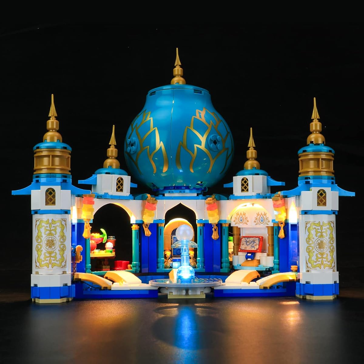 BRIKSMAX LED Light Kit for Disney Raya and Heart Palace - Compatible with Lego 43181 (LEGO Set Not Included)