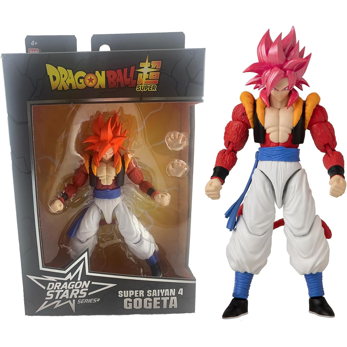 Dragon Ball Super Dragon Stars 6-inch Action Figure Series 14 Super Saiyan 4 Gogeta / DRAGON BALL SUPER DRAGON STARS Action Figure SERIES 14 SUPER SAIYAN 4 GOGETA Dragon Ball DB Goods Overseas Limited GT [Parallel Import]