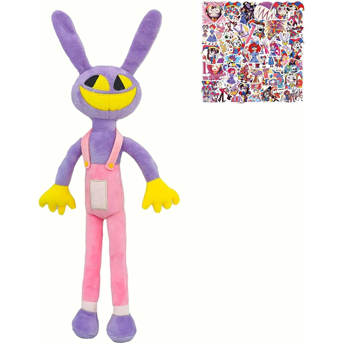 GCOUU® Amazing Digital Clrcus Plush Standing Jacks TV Fans Gifts for Kids & Adults Funny Joker Plush Pillow Birthday Combination Pack 1pc