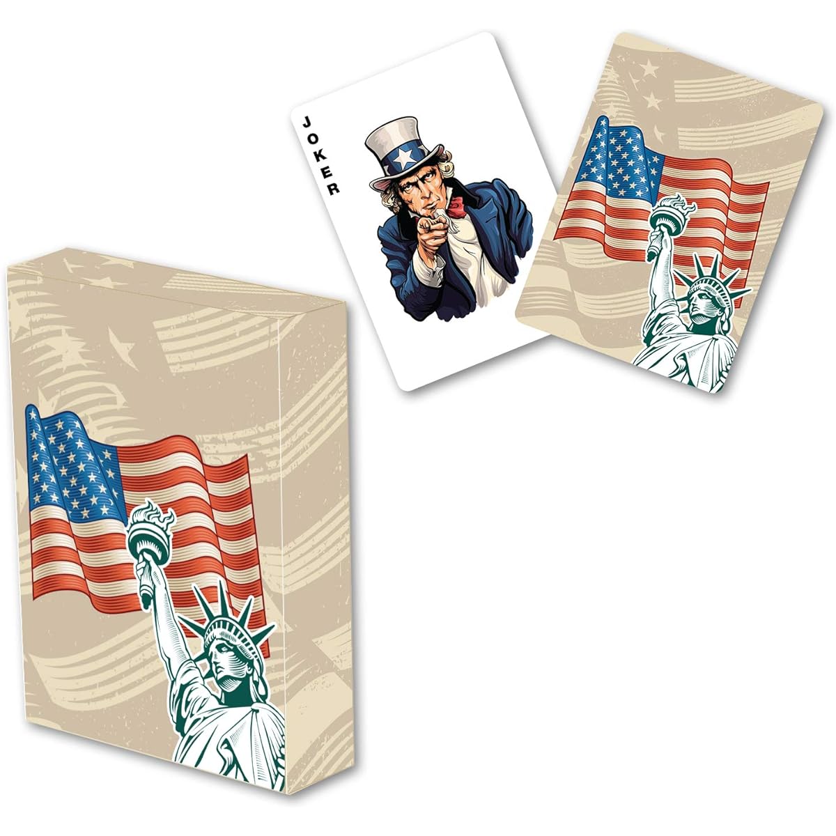 American Flag Playing Cards – Gift for Veterans