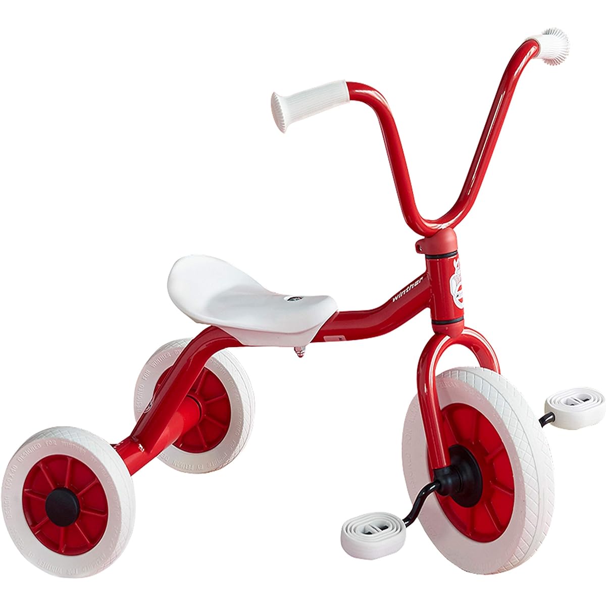 Bornelund Windsor (Winther) Pelican Design Tricycle V Handle Red Around 1 and a Half Years Old WI41400