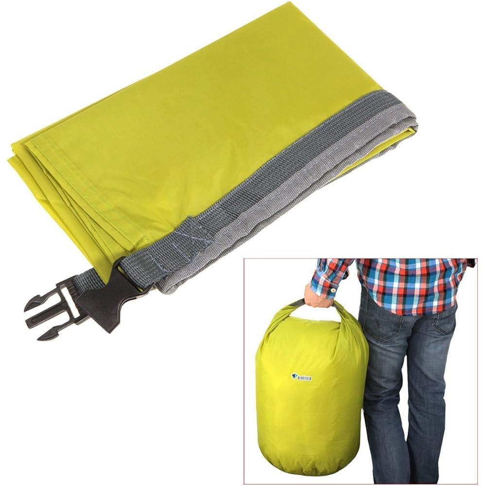 Generic PVC Waterproof Bag Waterproof Storage Bag for Travel and Outdoors (Green)