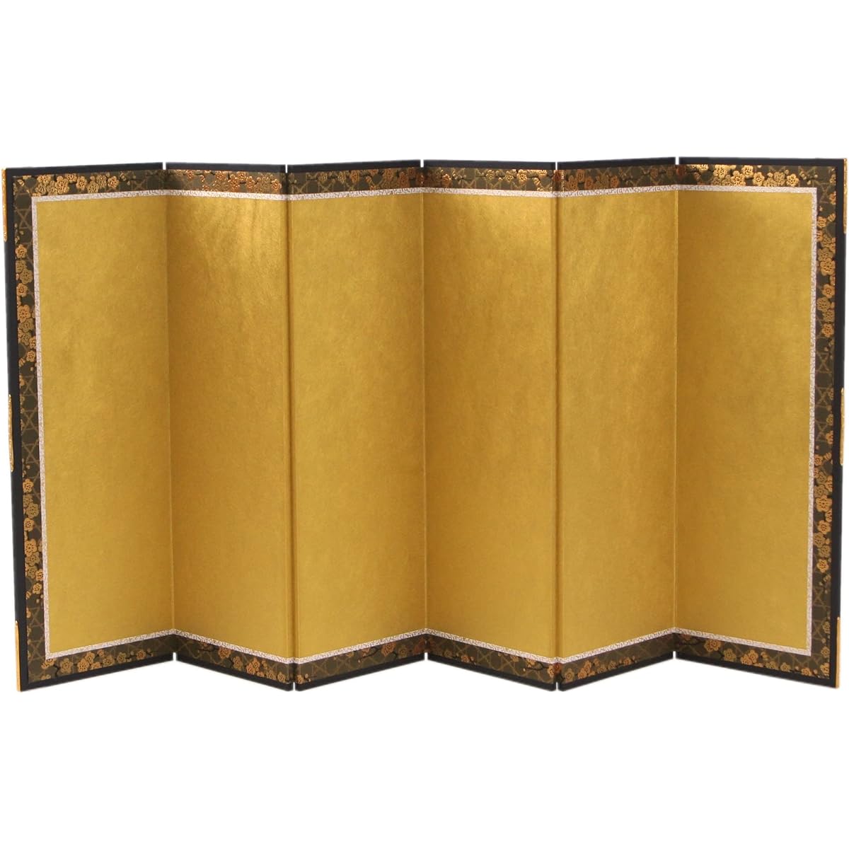 Folding screen (Golden folding screen) For Hina dolls, Hina dolls, Displays, Betrothals, Gold folding screen, No. 13 (Gold color stamping) 6 pieces/Height 39cm