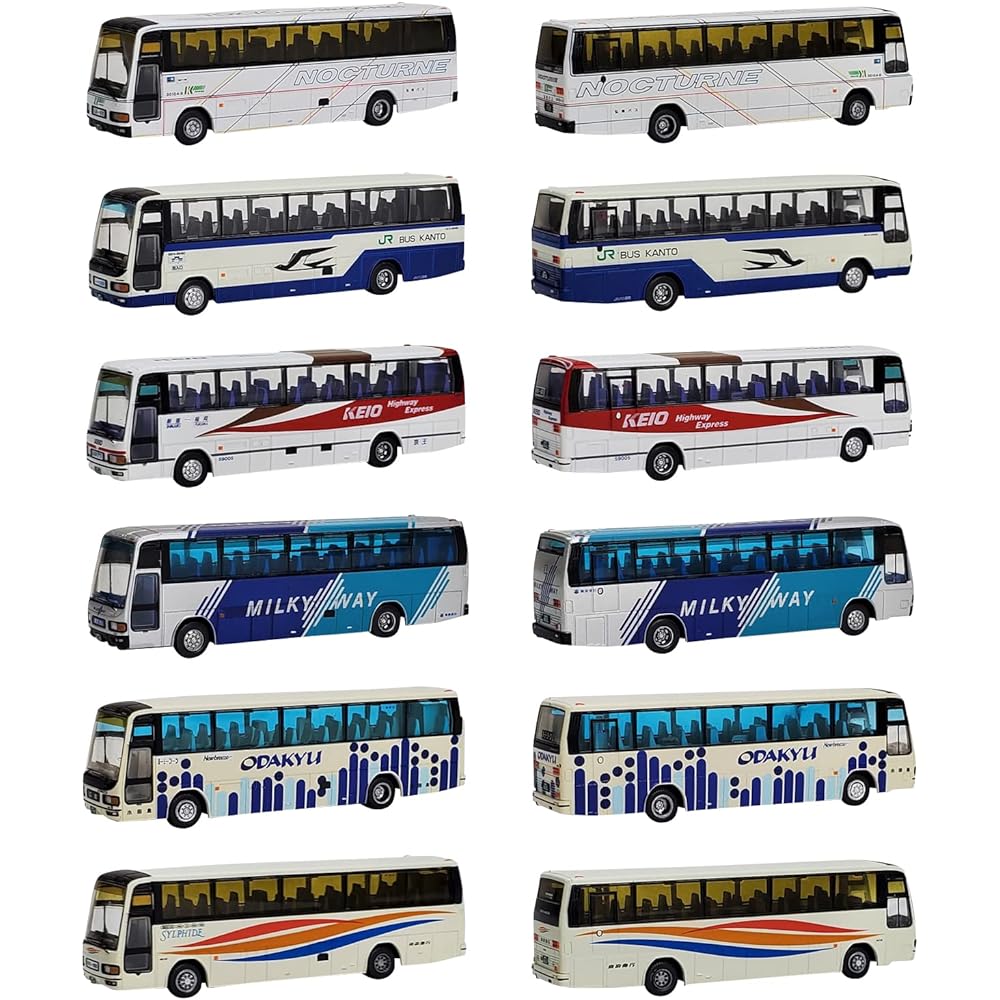 The Bath Collection Bus Collection Vol. 30 12 Pieces BOX Diorama Supplies 321514