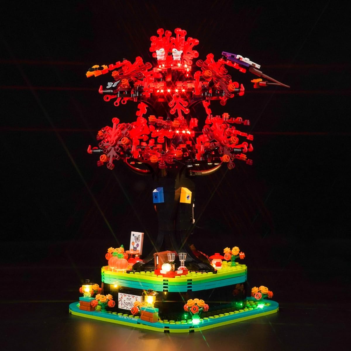 BrickBling LED Lights for Lego Family Tree Building Set (Model Not Included) Creative Lighting for Lego 21346