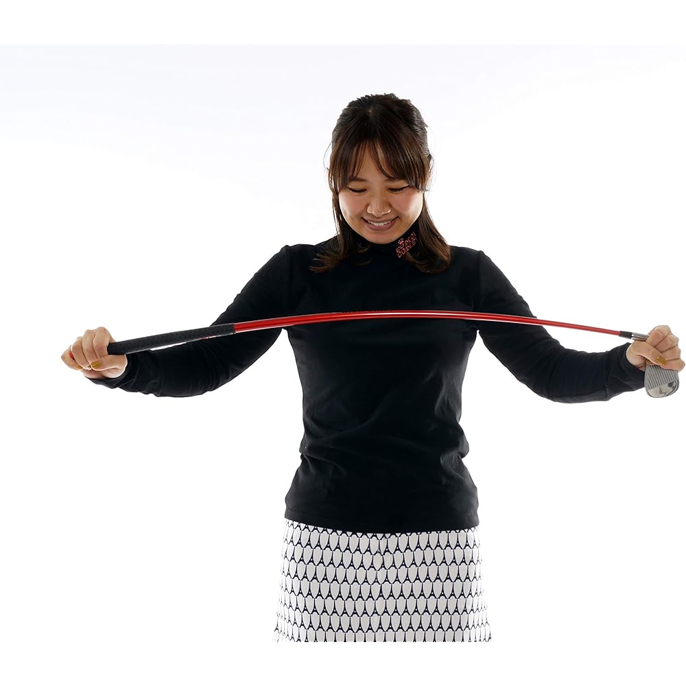 Komokome & NS Pro Practice Iron Golf Swing Training Device High Trajectory Training Gokusoft Squishy Shaft
