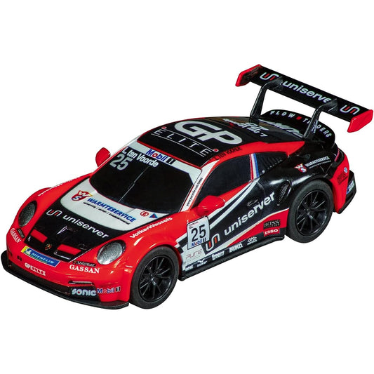 Carrera 64207 Porsche 911 GT3 Cup Team GP-Elite No.25 1:43 Scale Analog Slot Car Racing Car GO!!! Slot Car Toy Race Track Set