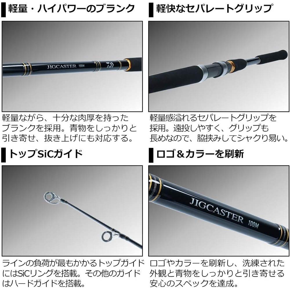DAIWA Shore Jigging Rod 21 Jig Caster N