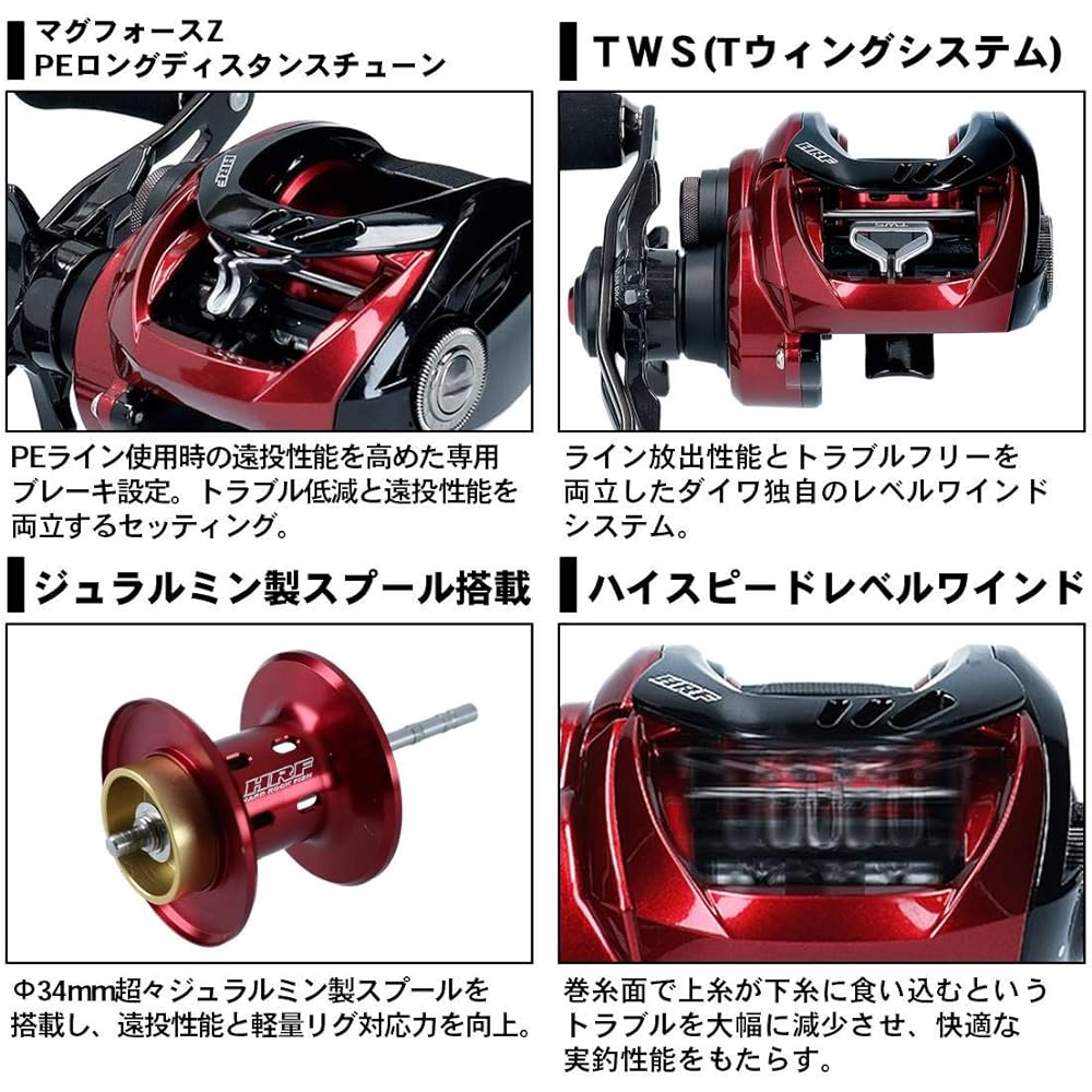 DAIWA Bait reel 20 HRF PE SPECIAL (right/left handle) (2020 model)