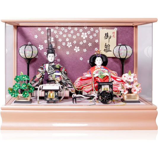 [Kyoetsu] Hina Doll Compact Case Decoration Hina Doll Cased HN004-005(hm) (HN019F)
