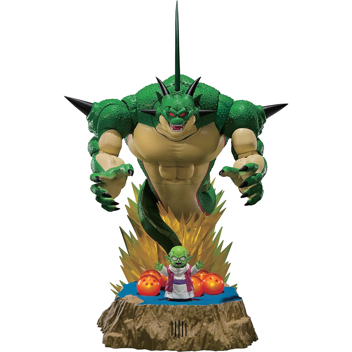 Tamashii Nations Dragon Ball Z Porunga & Dende Luminous Set (Genuine Shenron!!) Bandai Spirits S.H.Figuarts Multicolor