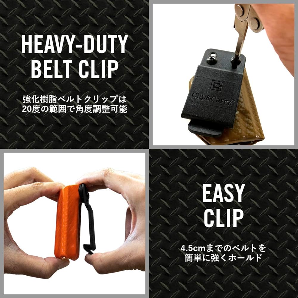 Clip & Carry (Clip and Carry) LEATHERMAN Kydex Case (Kydex Case) CHARGE+ Compatible [Regular Imported Product]