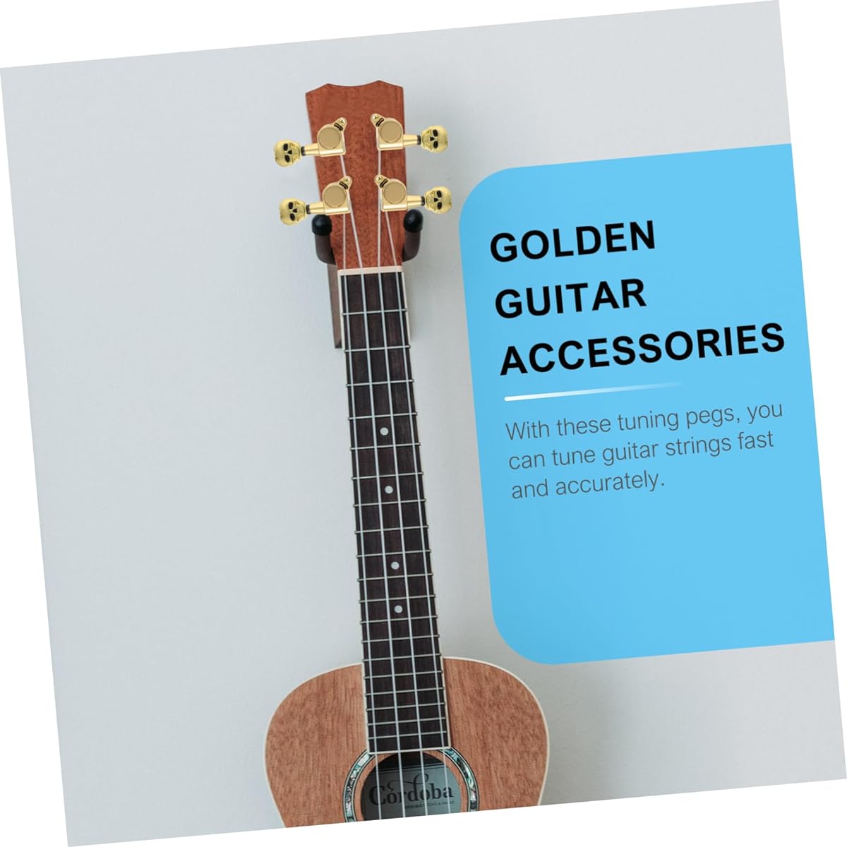 Vaguelly 18pcs Guitar Tuners Guitar Machine Pegs Classic Tuning Pegs Guitar Peg Heads Acoustic Guitar Tuning Pegs Knob Tuning Key Grover Machine Head Tuner